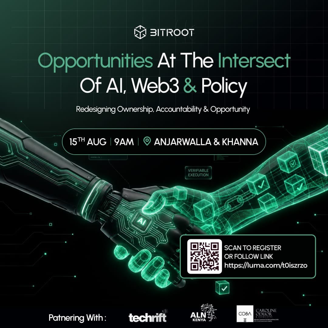 Opportunities at the intersect of AI, Web3 and Policy flyer