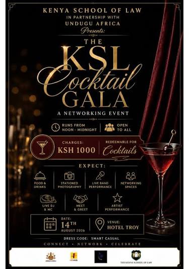 KSL Cocktail Gala flyer